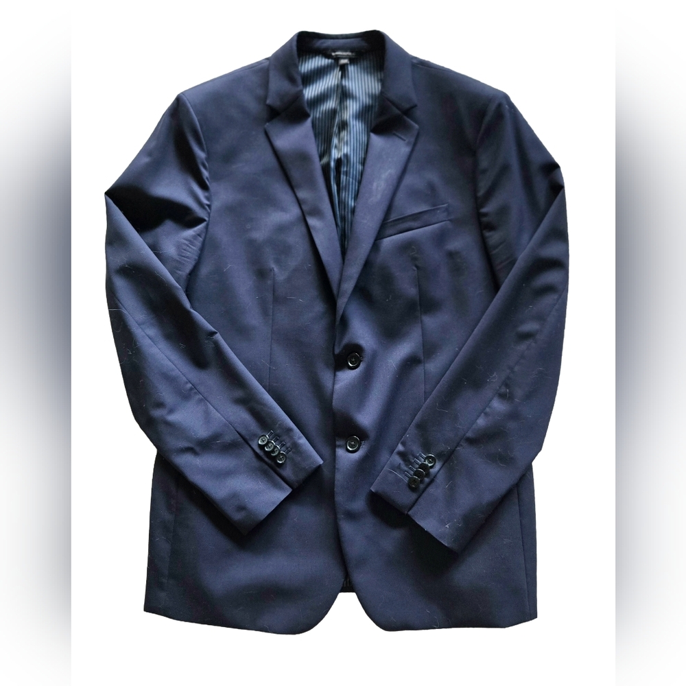 Banana Republic Marzotto Blue Suit Jacket